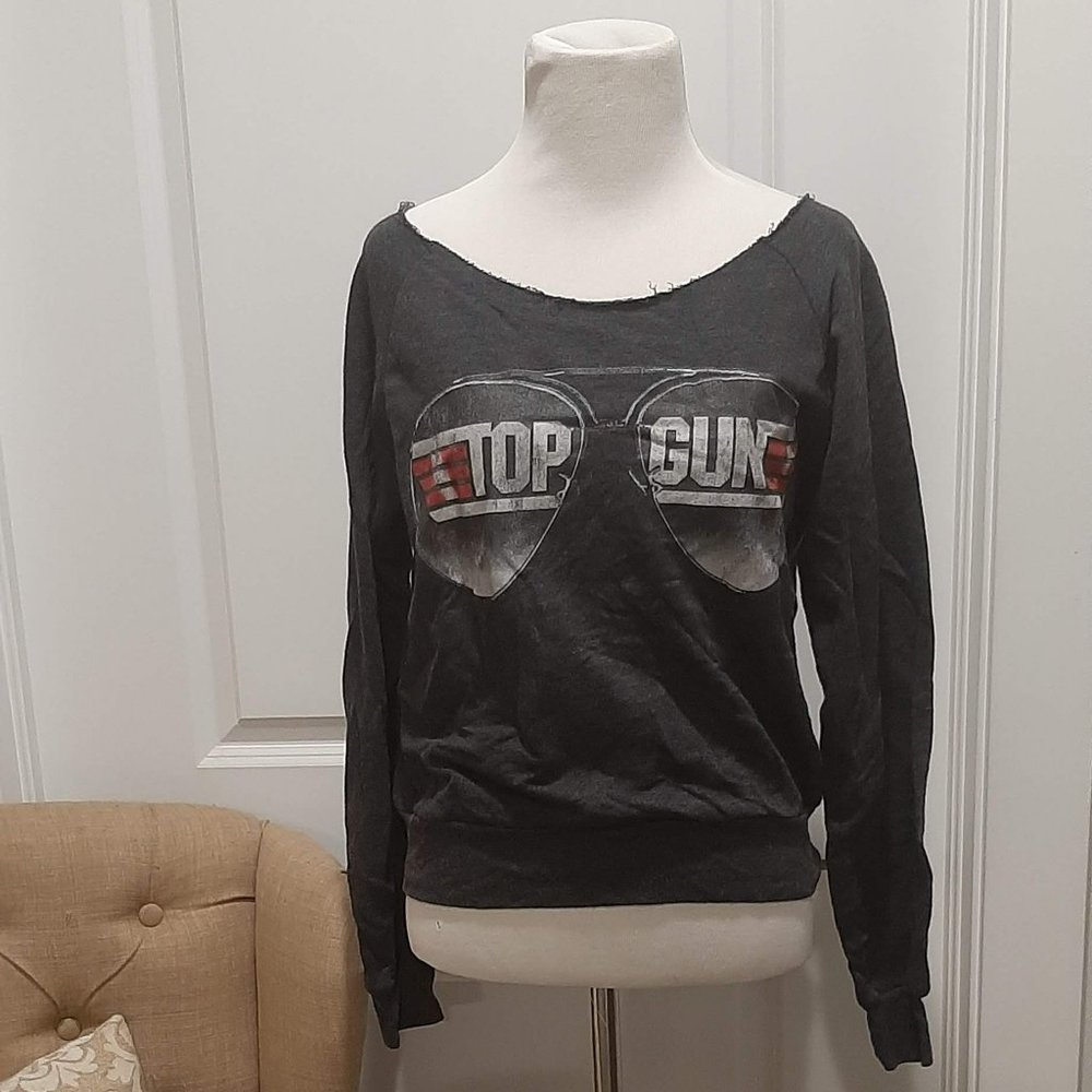 Paramount Pictures Grey Top Gun Sweatshirt